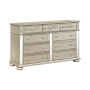 Coaster Heidi 9-drawer Dresser Metallic Platinum Model 222733