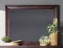 Coaster Avenue Rectangle Dresser Mirror Weathered Burnished Brown Model 223034