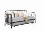 Coaster Marina Twin Metal Daybed with Trundle Black Model 300765