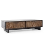 Classic Home Anton 4Dwr Coffee Table Black/Natural Model 51005289