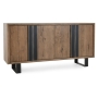 Classic Home Danica Reclaimed Oak 4Dr Buffet Cafe Brown Model 52004065