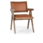 Classic Home Dolton Dining Arm Chair Autumn Brown Model 53006007