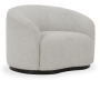Classic Home Beverly Swivel Accent Chair Ivory Model 53006038