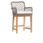 Classic Home Paulo Outdoor Counter Stool Gray - Seat Height 24
