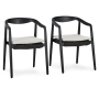 Classic Home Aria Outdoor Dining Chair Set of 2 Model 53051664