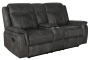 Coaster Lawrence Upholstered Tufted Back Motion Loveseat Model 603505