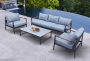 VIG Furniture Grey Outdoor Sofa Set SKU VGGE-BRIZE - Product ID 76735