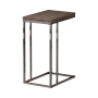 Coaster Pedro Expandable Top Accent Table Weathered Grey and Black Model 902864