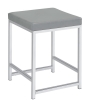 Coaster Umbridge Upholstered Square Padded Cushion Vanity Stool Model 935933