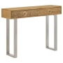 Coaster Draco Console Table with Hand Carved Drawers Natural Model 953512