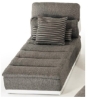 VIG Furniture Grey Chaise SKU VGFTPANORAMA-GRP-CHAISE - Product ID 73796-15