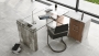 VIG Furniture Grey Office Desk SKU VGANBOSTON - Product ID 73765|76552A