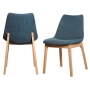 VIG Furniture Blue Dining Chair SKU VGTSBLOOM-BLUE-DC - Product ID 77823Z
