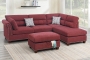 Poundex 3-Pcs Sectional Set Model F6419