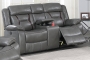 Poundex Power Reclining Loveseat Model F86298