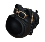 Modrest Dog With Open Mouth Modern Black + Gold Sculpture Sculpture Black furniture-00181336 Vig Furniture VGTH-235334