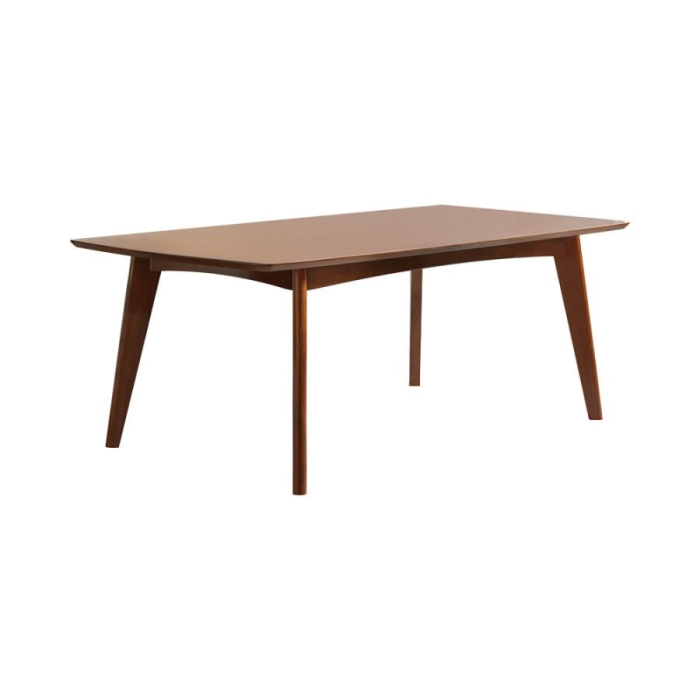 Coaster Malone Rectangular Dining Table Dark Walnut Model 105351