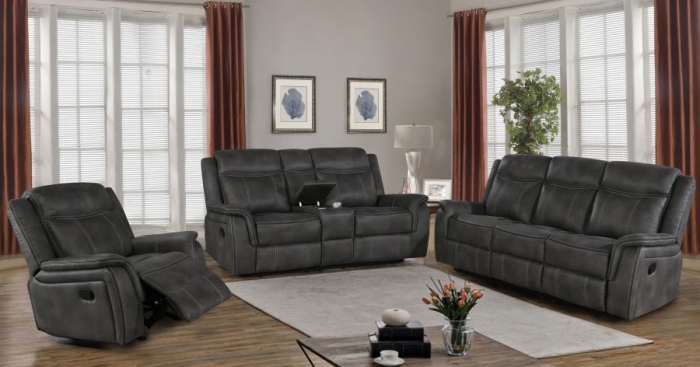 Coaster Lawrence Upholstered Tufted Living Room Set Model 603504-S3