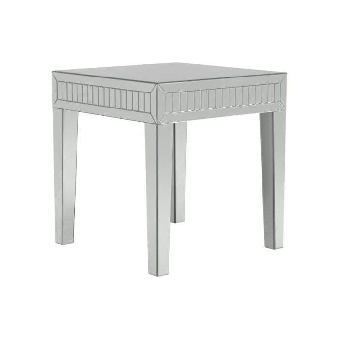 Coaster Whitfield Square End Table Silver Model 723317