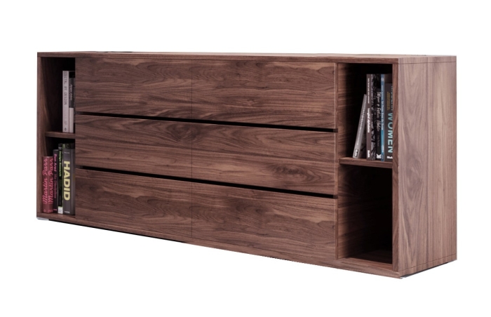 VIG Furniture Brown Dresser SKU VGMABR-55-WAL-DRS - Product ID 74153