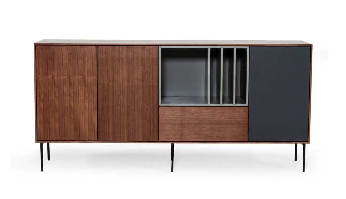 VIG Furniture Walnut Buffet SKU VGMABH-663-BUFF - Product ID 76941