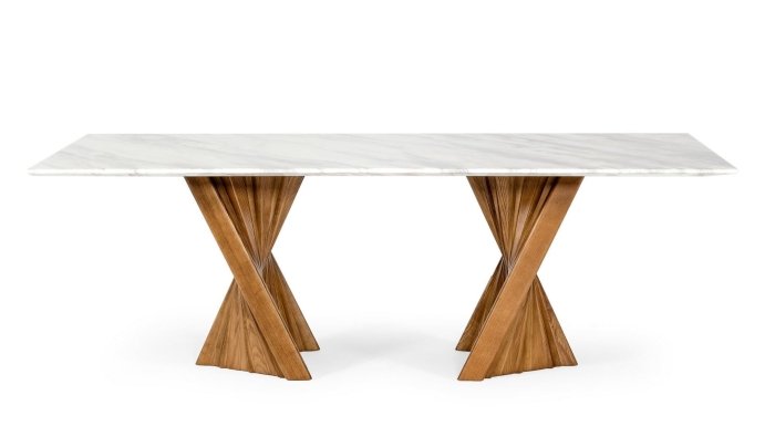VIG Furniture Brown Dining Table SKU VGCSDT-1571-MRB - Product ID 77203