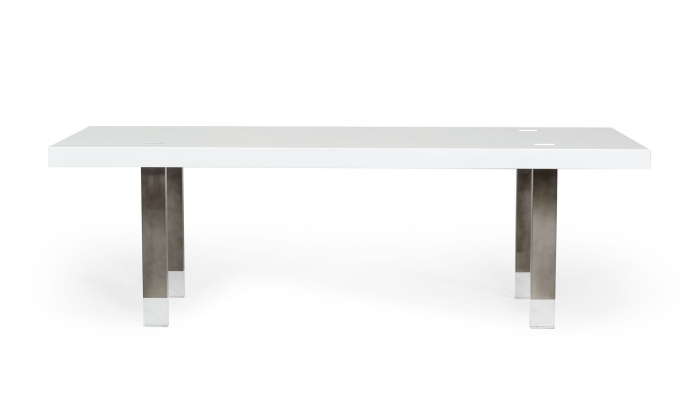 VIG Furniture White Dining Table SKU VGGMDT-1393B-WHT-DT - Product ID 78096