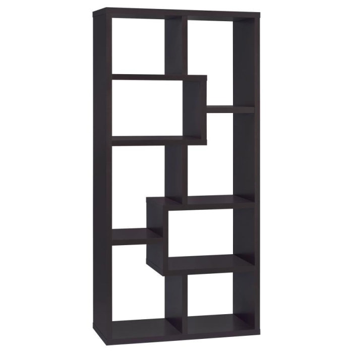 Coaster Theo 10-shelf Bookcase Cappuccino Model 800264