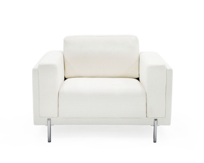 VIG Furniture Off-White Accent Chair SKU VGKK-KF.7020-CHR-OFWHT - Product ID 80396