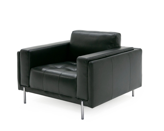 VIG Furniture Black Accent Chair SKU VGKK-KF.7020-CHR-BLK - Product ID 80398