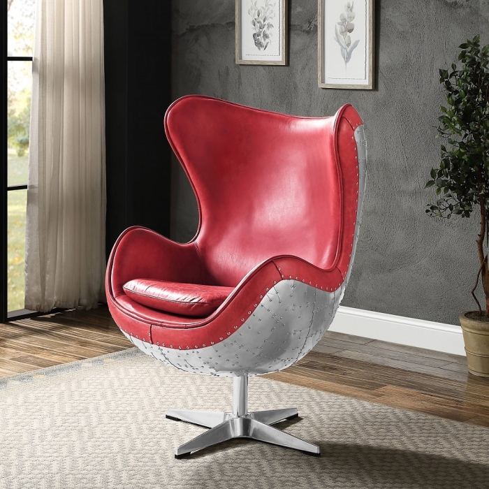 ACME Brancaster Accent Chair With Swivel Model AC01990