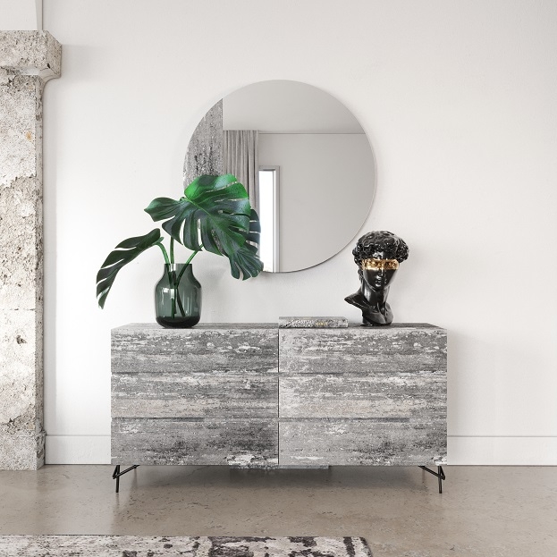 VIG Furniture Gray/Grey Mirror SKU VGAC-ARIA-M - Product ID 79614