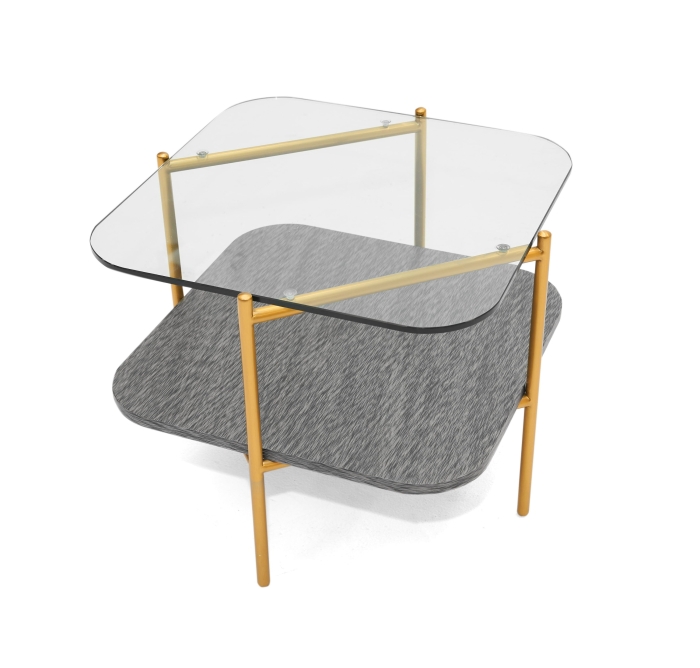 VIG Furniture Gold End Table SKU VGODLZ-247E-GOLD-ET - Product ID 79530