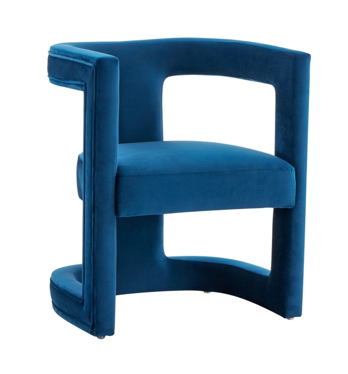 VIG Furniture Blue Lounge Chair SKU VGRHRHS-AC-231-BLUE - Product ID 77646