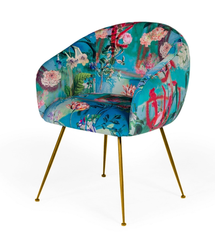 VIG Furniture Blue Lounge Chair SKU VGEUMC-9292CH-A-GL-CH - Product ID 78557