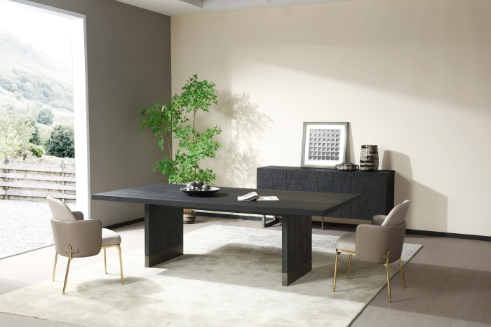 VIG Furniture Black Dining Table SKU VGVCT2355-BLK - Product ID 81199