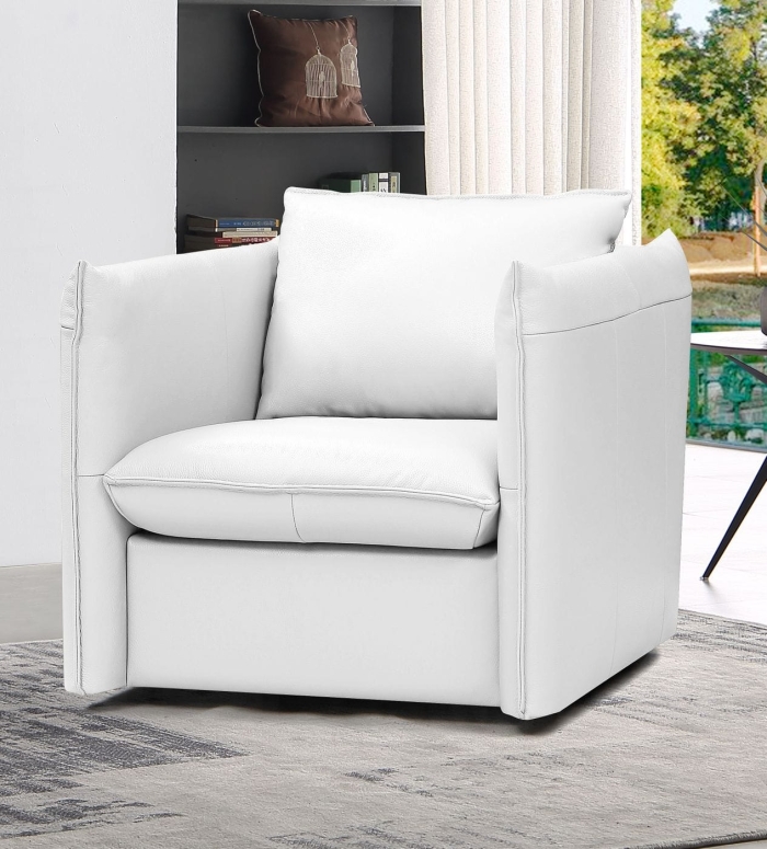 VIG Furniture White Lounge Chair SKU VGEVN912-WHT-CH - Product ID 78579